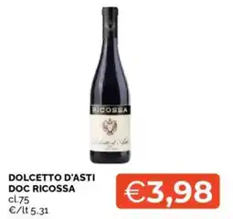 Mercatò Dolcetto d'Asti DOC Ricossa offerta