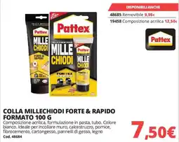 Brico Io Colla Millechiodi Forte & Rapido Pattex offerta