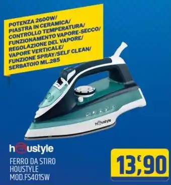 Ard Discount Ferro da stiro Houstyle offerta