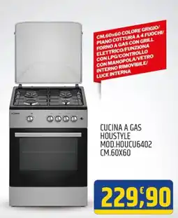 Ard Discount Cucina a gas Houstyle offerta
