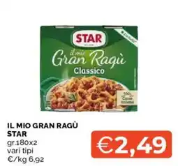 Mercatò IL MIO GRAN RAGÙ STAR offerta