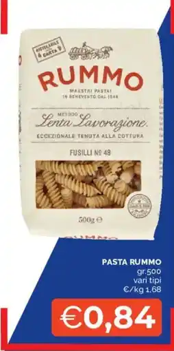 Mercatò Pasta Rummo offerta