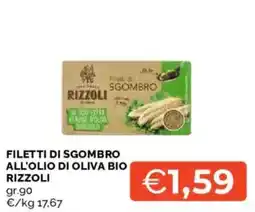 Mercatò Filetti di Sgombro Rizzoli offerta