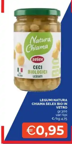 Mercatò Ceci Biologici Lessati Natura Chiama Selex offerta