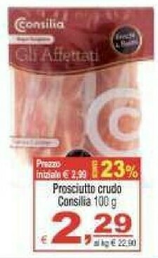 CTS Supermercati Prosciutto crudo offerta