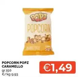 Mercatò POPCORN POPPZ CARAMELLO offerta