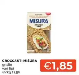 Mercatò CROCCANTI MISURA offerta