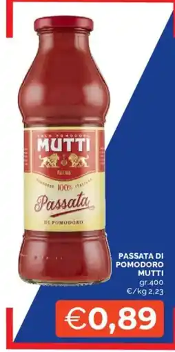 Mercatò Passata di Pomodoro Mutti offerta