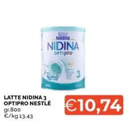 Mercatò LATTE NIDINA 3 OPTIPRO NESTLÉ offerta