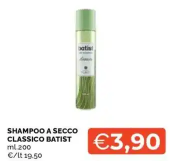 Mercatò SHAMPOO A SECCO CLASSICO BATIST offerta
