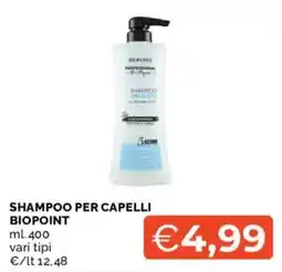 Mercatò SHAMPOO PER CAPELLI BIOPOINT offerta