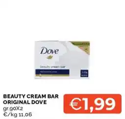 Mercatò beauty cream bar ORIGINAL DOVE offerta