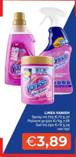 Mercatò LINEA VANISH offerta