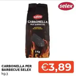 Mercatò CARBONELLA PER BARBECUE SELEX offerta