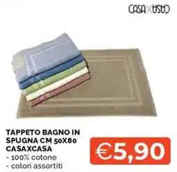 Mercatò TAPPETO BAGNO IN SPUGNA CASAXCASA offerta