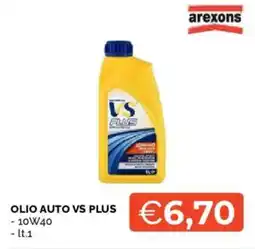 Mercatò OLIO AUTO VS PLUS offerta