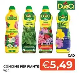 Mercatò Concime per piante DueCi offerta