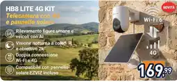 Trony HB8 LITE 4G KIT Telecamera con 4G e pannello solare offerta