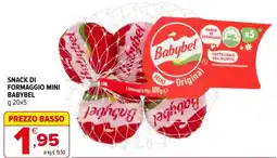 Iperal SNACK DI FORMAGGIO MINI BABYBEL offerta