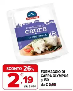Iperal Formaggio di capra Olympus offerta