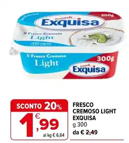 Iperal Fresco Cremoso Light Exquisa offerta