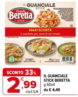 Iperal IL GUANCIALE STICK BERETTA offerta