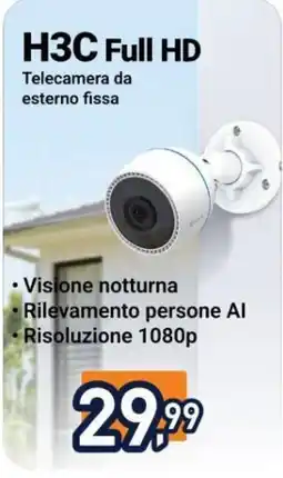 Trony H3C Full HD Telecamera da esterno fissa offerta