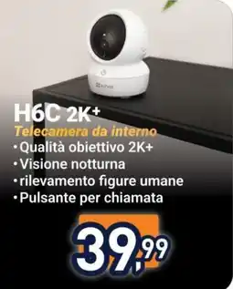 Trony H6C 2K+ Telecamera da interno offerta