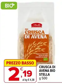 Iperal Stella Crusca di Avena Bio offerta