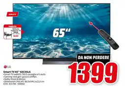 MediaWorld Smart TV 65" 65C55LA offerta