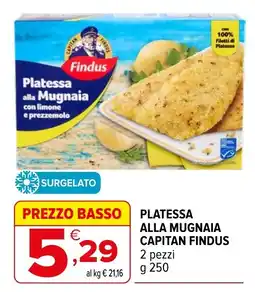 Iperal PLATESSA ALLA MUGNAIA CAPITAN FINDUS offerta
