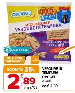 Iperal Sfizzi Croccanti Verdure in Tempura Orogel offerta