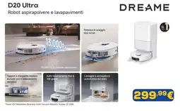 Euronics Dreame D20 Ultra offerta