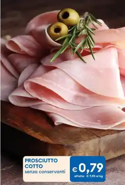 MD Discount PROSCIUTTO COTTO senza conservanti offerta