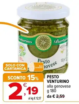 Iperal Pesto Venturino offerta