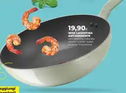 Coop Wok lagostina antiaderente offerta