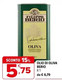 Iperal OLIO DI OLIVA BERIO offerta