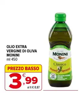 Iperal OLIO EXTRA VERGINE DI OLIVA MONININI offerta