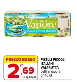 Iperal Piselli Piccoli Italiani Valfrutta offerta