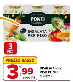 Iperal INSALATA PER RISO PONTI offerta