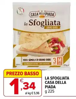 Iperal la Sfogliata CASA DELLA PIADA offerta