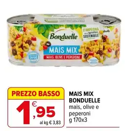 Iperal MAIS MIX BONDUELLE offerta