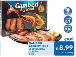 MD Discount Gamberi Argentini L1 LE SPECIALITÀ DI BEPPE offerta