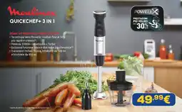 Euronics Moulinex QUICKCHEF+ 3 IN 1 offerta