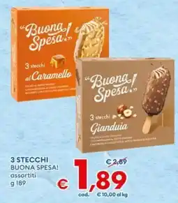 MD Discount 3 STECCHI BUONA SPESA! offerta