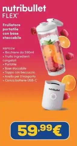 Euronics nutribullet FLEX offerta