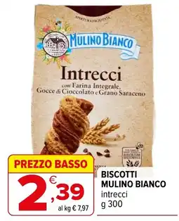 Iperal Biscotti Mulino Bianco Intrecci offerta