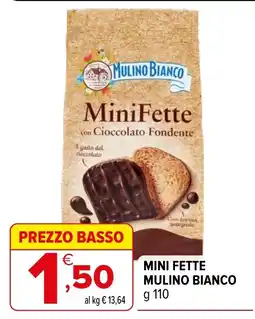 Iperal MiniFette con Cioccolato Fondente MULINO BIANCO offerta