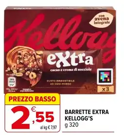 Iperal BARRETTE EXTRA KELLOGG'S offerta