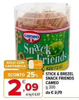 Iperal Snack Friends Cameo offerta